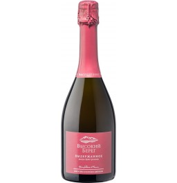 Игристое вино "Высокий Берег" Розовое Экстра Брют, 2017