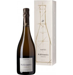 Шампанское Champagne Hure Freres, "4 Elements" Chardonnay Extra Brut, 2013, gift box