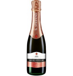 Игристое вино "Санто Стефано" Розовое полусладкое, 375 мл