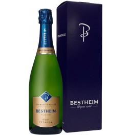Игристое вино Bestheim, Cremant d'Alsace Brut AOC, gift box