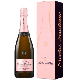Шампанское Nicolas Feuillatte, Brut Grande Reserve Rose, gift box