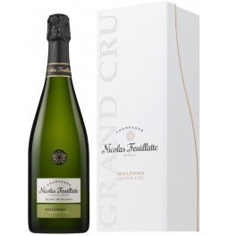Шампанское Nicolas Feuillatte, Grand Cru Brut Blanc de Blancs Chardonnay, 2012, gift box