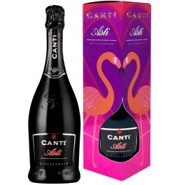 Игристое вино Canti, Asti DOCG, 2018, gift box "Romantic"