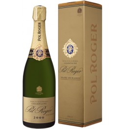 Шампанское Pol Roger, Blanc de Blancs, 2000, gift box