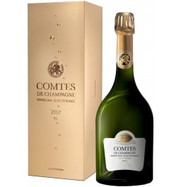 Шампанское Taittinger, "Comtes de Champagne" Blanc de Blancs Brut, 2007, gift box
