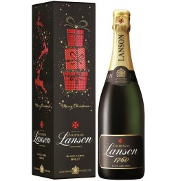 Шампанское Lanson Black Label Brut, gift box