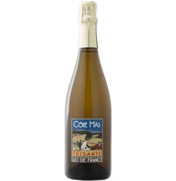 Игристое вино "Cote Mas" Frisante Blanc de Blancs Brut, Pays d'Oc IGP, 2017