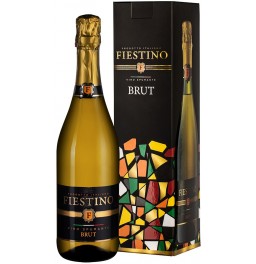 Игристое вино "Fiestino" Brut, gift box