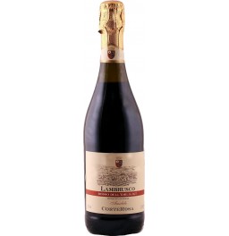Игристое вино "Corte Rosa" Lambrusco Rosso Amabile, Dell'Emilia IGT
