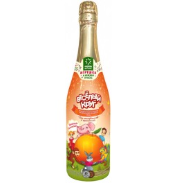 Детское шампанское "Веселый круг" Красный апельсин, безалкогольное