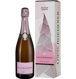 Шампанское Brut Rose AOC, 2013, gift box "New Year"