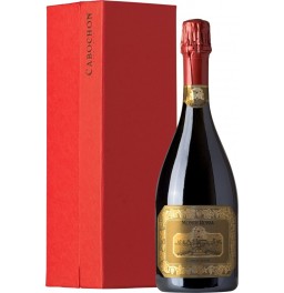 Игристое вино Monte Rossa, "Cabochon" Brut, 2005, gift box