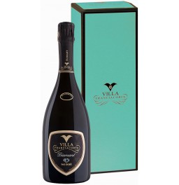 Игристое вино Villa Franciacorta, "Diamant" Pas Dose, Franciacorta DOCG, 2012, gift box