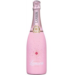Шампанское Lanson, "Rose Label" Brut Rose (pink bottle)