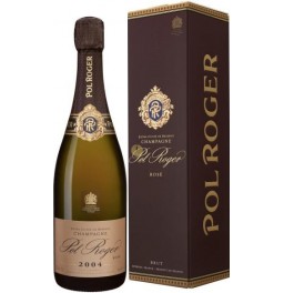 Шампанское Pol Roger, Brut Rose, 2004, gift box