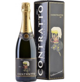 Игристое вино Giuseppe Contratto, "Millesimato" Brut, 2008, gift box