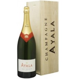 Шампанское Ayala, "Brut Majeur" AOC, wooden box, 3 л