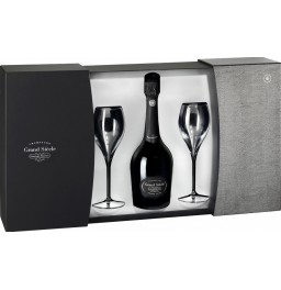 Игристое вино Laurent-Perrier, "Grand Siecle", gift box with 2 glasses