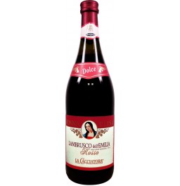 Игристое вино "La Cacciatora", Donna Elisa Lambrusco dell' Emilia IGT Rosso