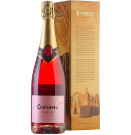 Игристое вино "Codorniu" Clasico Brut Rose, gift box