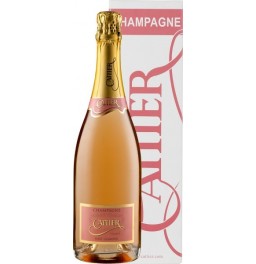 Шампанское Cattier, "Glamour" Rose, Champagne AOC, gift box