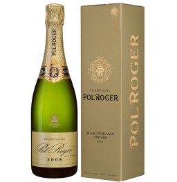 Шампанское Pol Roger, Blanc de Blancs, 2008, gift box