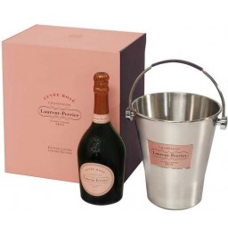 Шампанское Laurent-Perrier, Cuvee Rose Brut, gift box with ice bucket