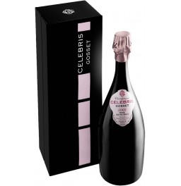 Шампанское Gosset Celebris Rose Extra Brut 2003, gift box