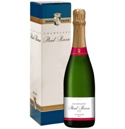 Шампанское Paul Bara, Brut Grand Rose Grand Cru, Champagne AOC, gift box