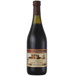 Игристое вино Vinispa, "Portobello" Lambrusco Rosso Amabile, Emilia Romagna IGT