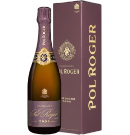Шампанское Pol Roger, Brut Rose, 2008, gift box