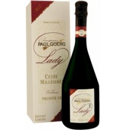 Шампанское Paul Goerg Brut Millesime Premier Cru Cuvee Lady F. 1999, gift box