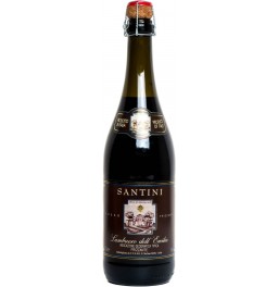 Игристое вино "Santini" Rosso, Lambrusco dell'Emilia IGT
