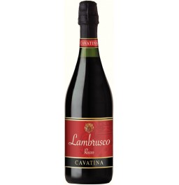 Игристое вино "Cavatina" Lambrusco Rosso dell'Emilia IGT