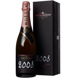 Шампанское Moet &amp; Chandon, "Grand Vintage" Rose, 2008, gift box