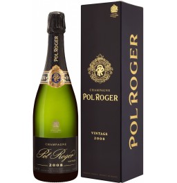 Шампанское Pol Roger, Brut Vintage, 2008, gift box