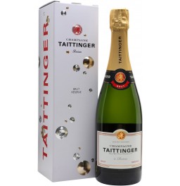 Шампанское Taittinger, Brut Reserve, gift box