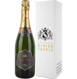 Шампанское Didier Chopin, Millesime Brut, Champagne AOC, gift box