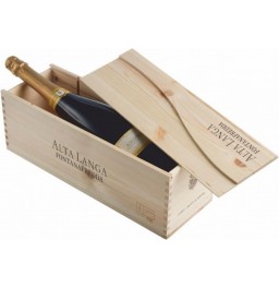 Игристое вино Fontanafredda, Alta Langa DOCG Extra Brut, 2011, wooden box, 1.5 л