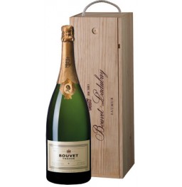 Игристое вино Bouvet Ladubay, "Tresor" Brut, Saumur AOC, 2012, wooden box, 1.5 л