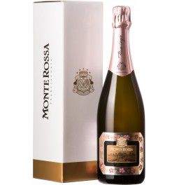 Игристое вино Monte Rossa, "Flamingo" Brut Rose, Franciacorta DOCG, gift box