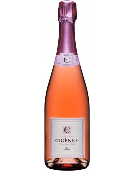 Шампанское "Eugene III" Rose Brut, Champagne AOC