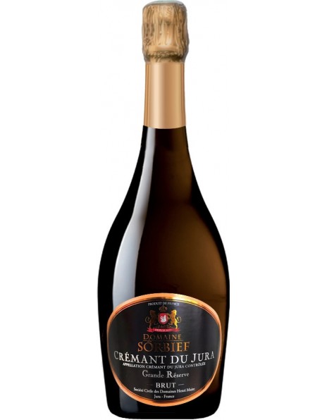Игристое вино Domaine du Sorbief, Grande Reserve Brut, Cremant du Jura AOC