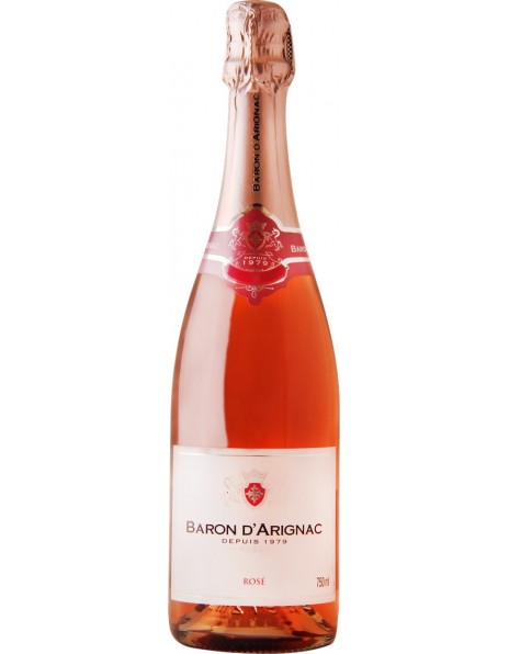 Игристое вино "Baron d'Arignac" Demi-Sec Rose