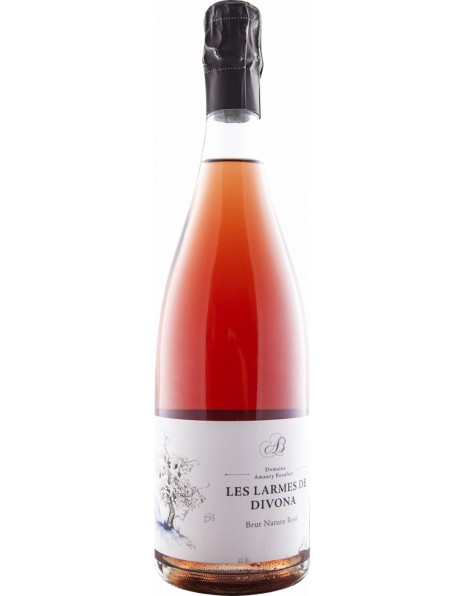 Игристое вино Domaine Amaury Beaufort, "Les Larmes de Divona" Brut Nature Rose, 2014