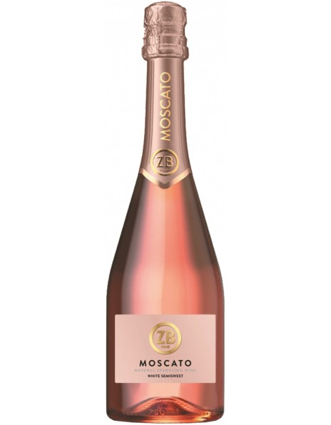 Игристое вино Zolotaya Balka, "ZB Wine" Moscato Rose Semisweet