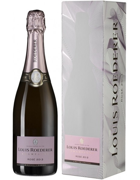 Шампанское Brut Rose AOC, 2013, "Grafika" gift box