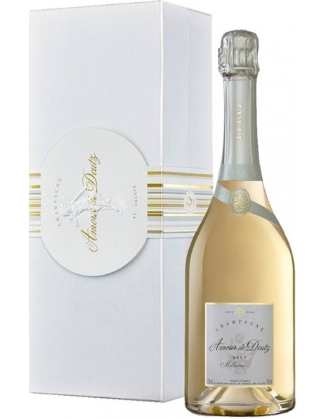 Шампанское "Amour de Deutz" Brut Blanc, 2008, gift box