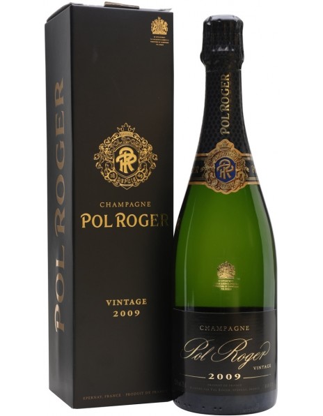 Шампанское Pol Roger, Brut Vintage, 2009, gift box