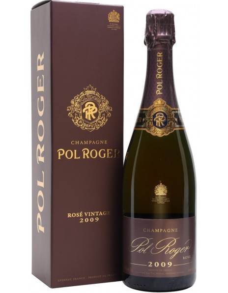 Шампанское Pol Roger, Brut Rose, 2009, gift box